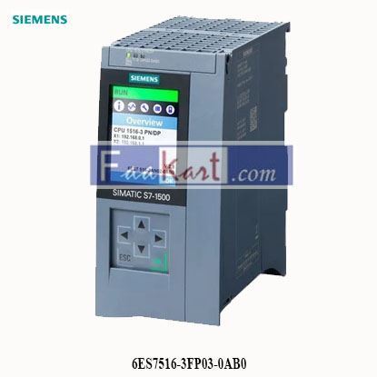 Picture of 6ES7516-3FP03-0AB0 SIEMENS  CPU  central processing unit