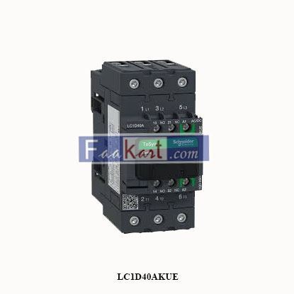 Picture of LC1D40AKUE SCHNEIDER TeSys D contactor