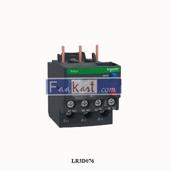 Picture of LR3D076 SCHNEIDER   thermal overload relays