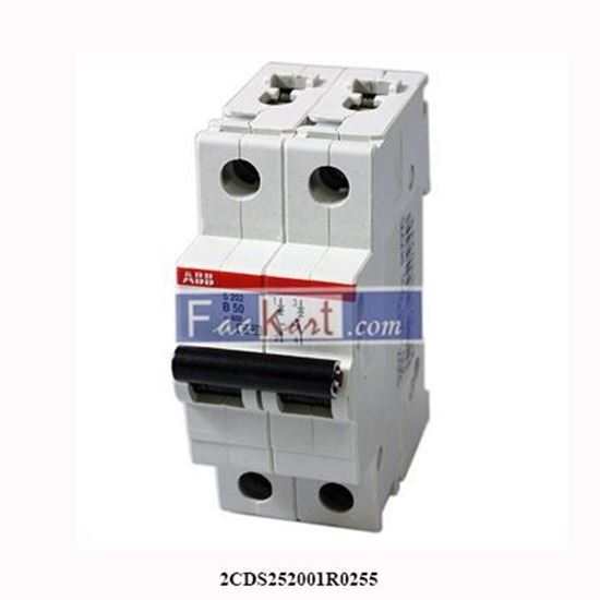 Picture of 2CDS252001R0255  ABB  Miniature Circuit Breaker - 2P - B - 25 A  S202-B25