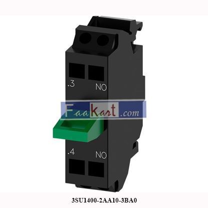 Picture of 3SU1400-2AA10-3BA0 SIEMENS Contact module