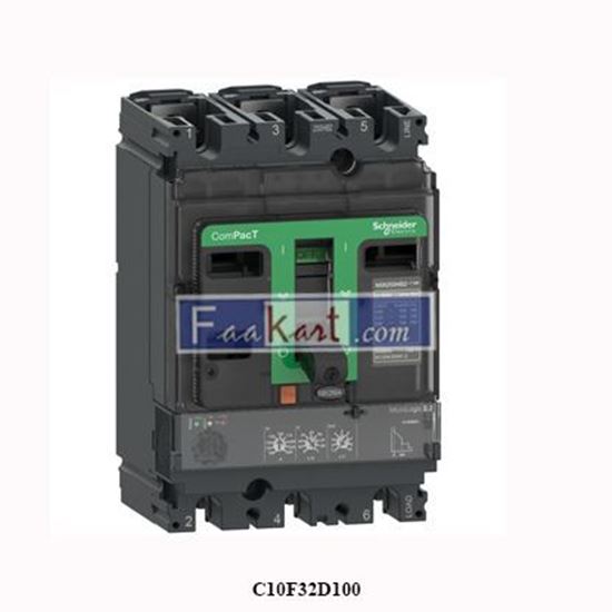 Picture of C10F32D100 Schneider Electric Circuit breaker ComPacT NSX100F