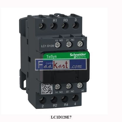 Picture of LC1D128E7 Schneider Electric TeSys D contactor