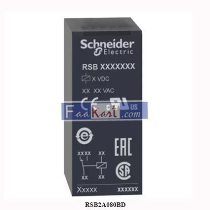 Picture of RSB2A080BD  Schneider Electric  Interface plug-in relay