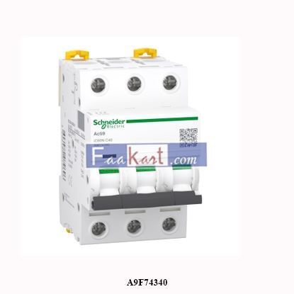 Picture of A9F74340 Schneider Electric iC60N - miniature circuit breaker