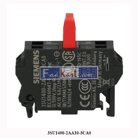 Picture of 3SU1400-2AA10-3CA0  SIEMENS  Contact module