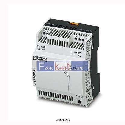 Picture of STEP-PS/ 1AC/12DC/5 PHOENIX CONTACT Power supply unit 2868583