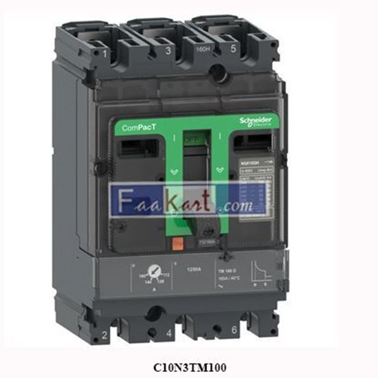 Picture of C10N3TM100 Schneider Electric Circuit breaker