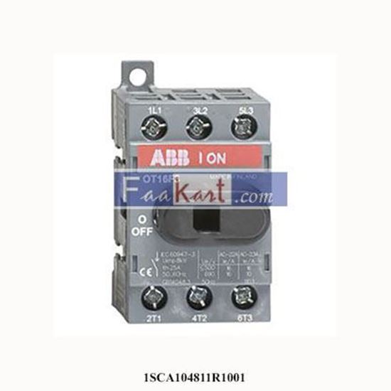 Picture of 1SCA104811R1001  ABB  OT16F3 SWITCH-DISCONNECTOR