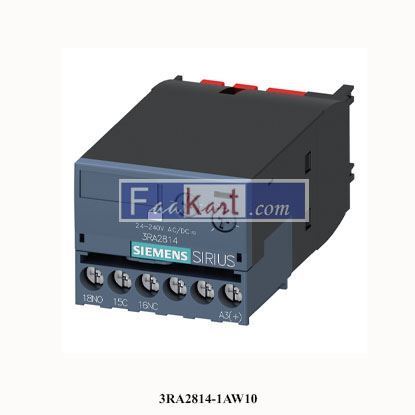 Picture of 3RA2814-1AW10  SIEMENS  solid-state time-delayed auxiliary switch