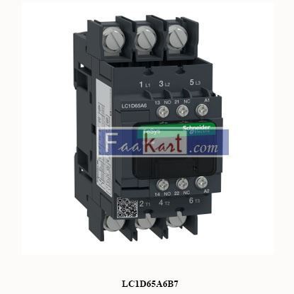 Picture of LC1D65A6B7  SCHNEIDER   Contactor