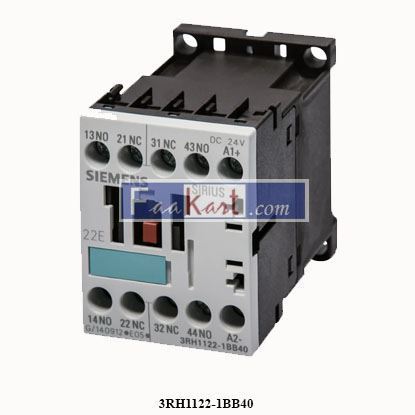 Picture of 3RH1122-1BB40   SIEMENS   Contactor relay