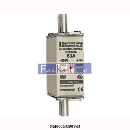 Picture of NH000GG50V63 MERSEN Fuse