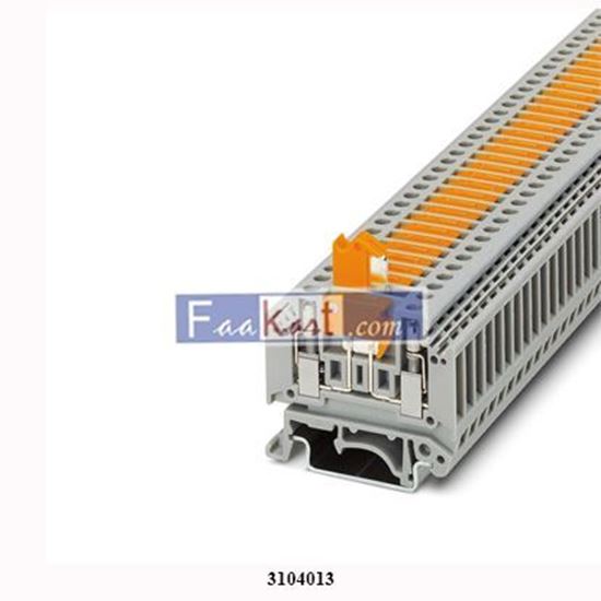 Picture of 3104013 PHOENIX CONTACT MTK-P/P Knife-disconnect terminal block