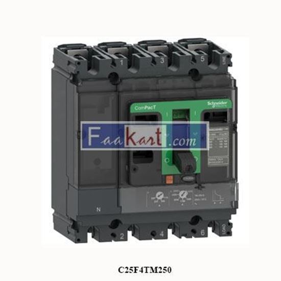 Picture of C25F4TM250  SCHNIEDER  Circuit breaker