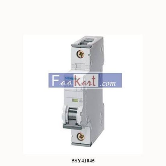 Picture of 5SY41045  SIEMENS  Miniature circuit breaker