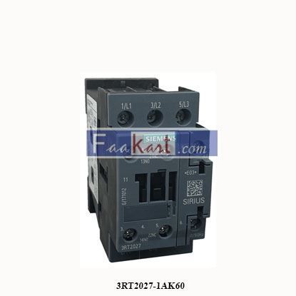 Picture of 3RT2027-1AK60   SIEMENS   power contactor