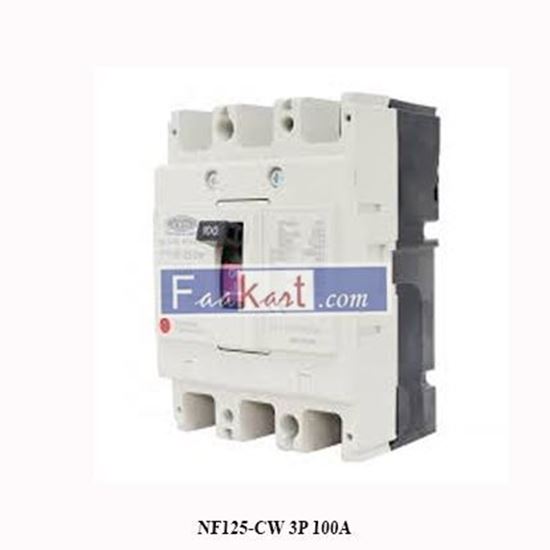 Picture of NF125-Cw 3p 100A  Mitsubishi  Moulded Case Circuit Breaker