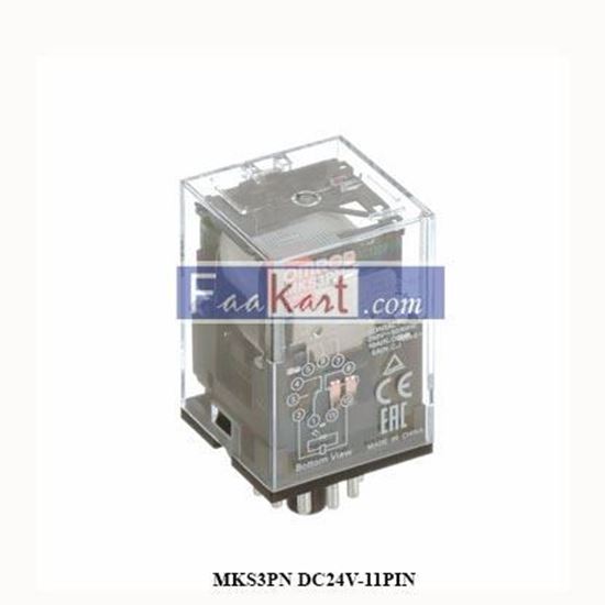 Picture of MKS3PN DC24V-11PIN  OMRON  Power Relays