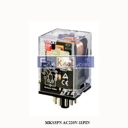 Picture of MKS3PN AC220V-11PIN  OMRON  GLASS RELAY