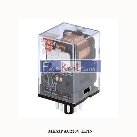 Picture of MKS3P AC220V-11PIN  OMRON  General-purpose Relay