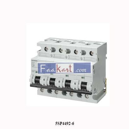 Picture of 5SP4492-6 SIEMENS Miniature circuit breaker