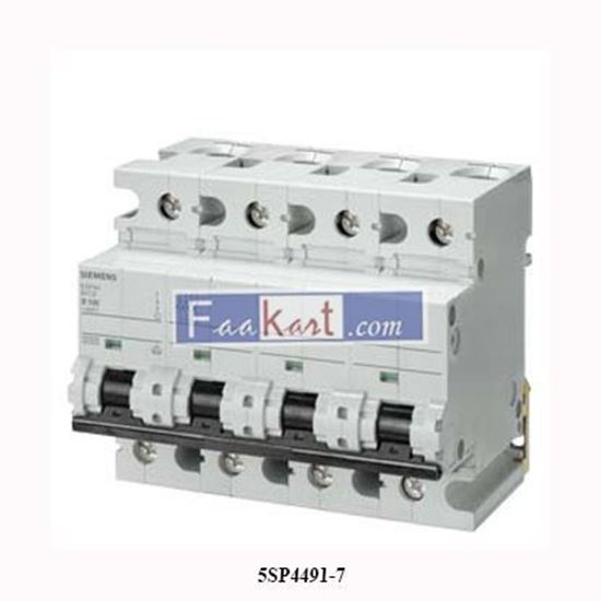 Picture of 5SP4491-7 SIEMENS Miniature circuit breaker