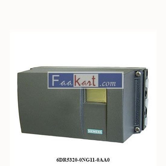 Picture of 6DR5320-0NG11-0AA0  SIEMENS   SMART ELECTROPNEUMATIC POSITIONER FOR PNEUMATIC LINEAR AND PART-TURN ACTUATORS