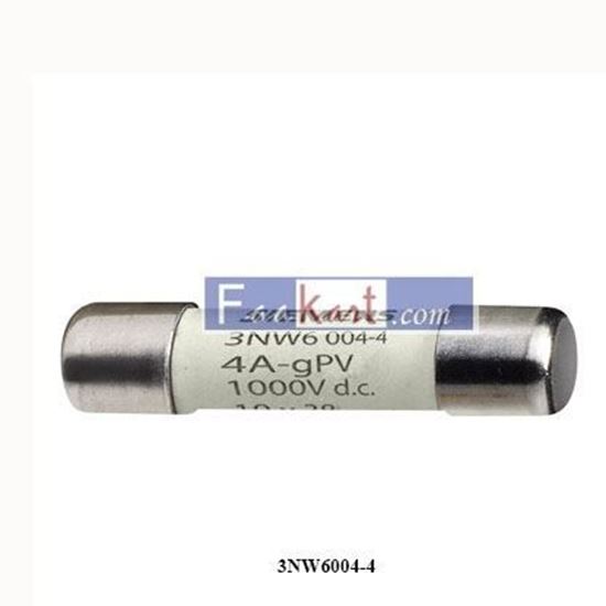 Picture of 3NW6004-4  SIEMENS CYLINDRICAL FUSE 10X38MM