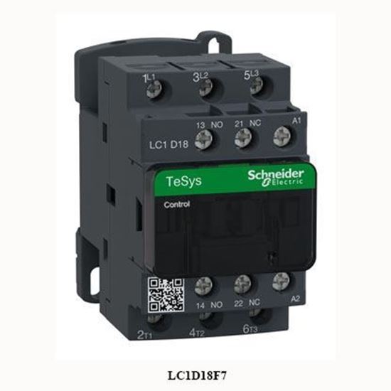 Picture of LC1D18F7 CONTACTOR 110V 18A Schneider