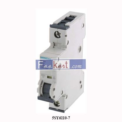 Picture of 5SY6110-7 SIEMENS Miniature circuit breaker