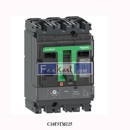 Picture of C16F3TM125 SCHNEIDER ELECTRIC Circuit breaker