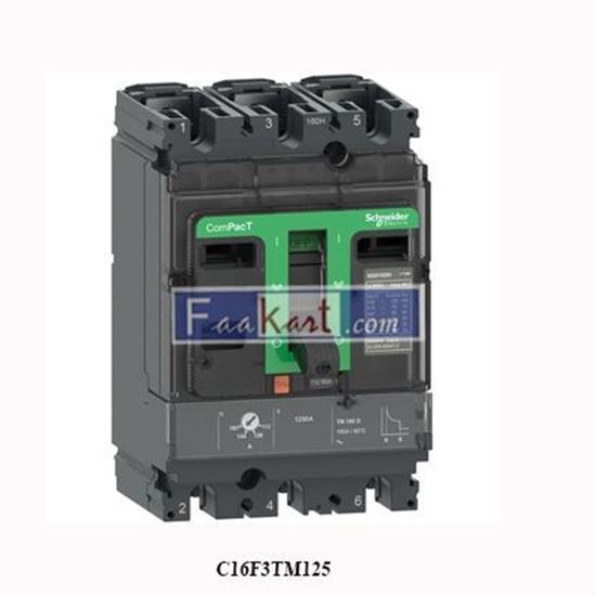 Picture of C16F3TM125 SCHNEIDER ELECTRIC Circuit breaker