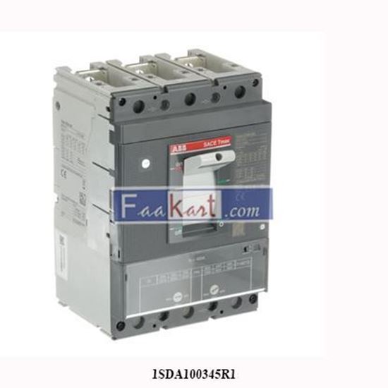 Picture of 1SDA100345R1 ABB CIRCUIT BREAKER  XT5N 400 TMA 400-4000 3P F F