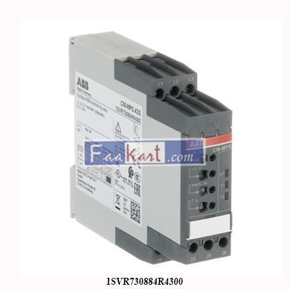 Picture of 1SVR730884R4300 ABB Three-phase monitoring relay -CM-MPS.43S