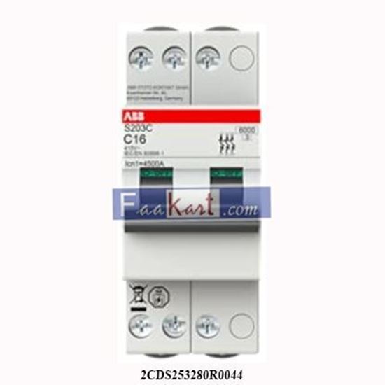 Picture of 2CDS253280R0044 ABB Miniature circuit breaker S203C-C4