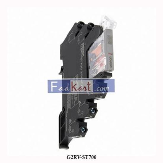 Picture of G2RV-ST700 DC24 OMRON Slim Relay + Integrated Low Profile Socket