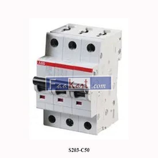 Picture of 2CDS253001R0504 ABB Miniature Circuit Breaker - S203-C50