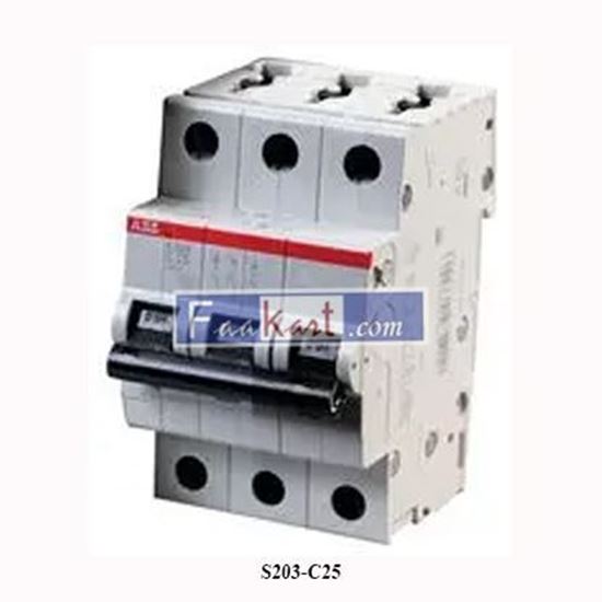 Picture of 2CDS253001R0254 ABB Miniature Circuit Breaker -  S203-C25