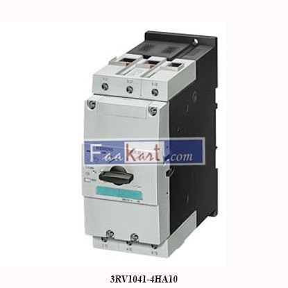 Picture of 3RV1041-4HA10 SIEMENS Circuit breaker size S3 for motor protection