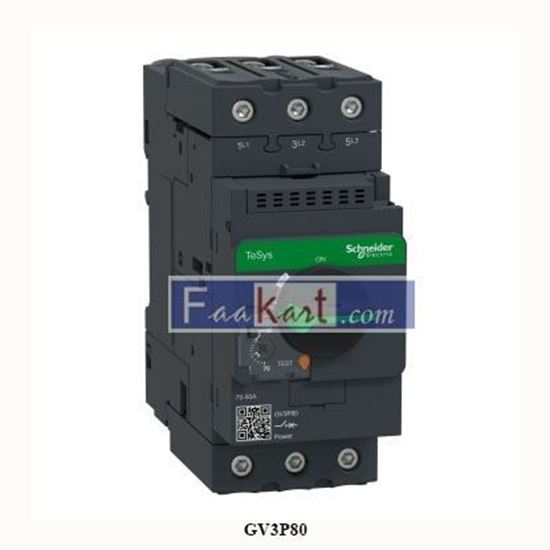 Picture of GV3P80  SCHNEIDER  Motor circuit breaker