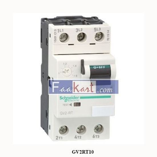 Picture of GV2RT10  SCHNEIDER   Motor circuit breaker