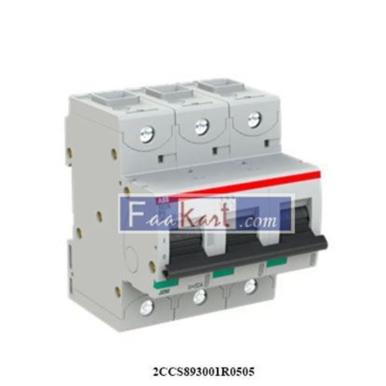 Picture of 2CCS893001R0505    S803N-B50   ABB    Miniature Circuit Breaker