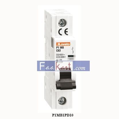 Picture of P1MB1PD10   LOVATO   Miniature circuit breaker