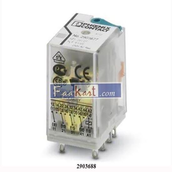 Picture of REL-IR4/L-230AC/4X21 PHOENIX CONTACT Single relay 2903688