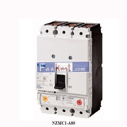 Picture of NZMC1-A80 Eaton Moeller Circuit-breaker, 3p, 80A - 271395