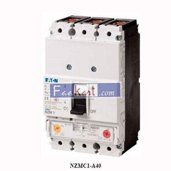 Picture of NZMC1-A40  Eaton Moeller Circuit-breaker, 3p, 40A -271392