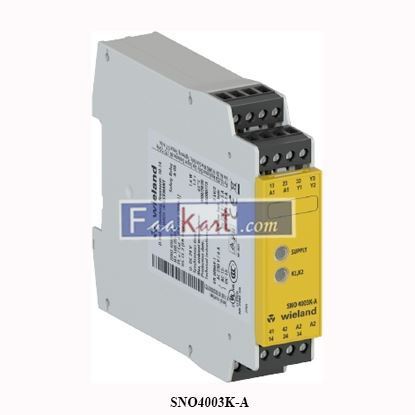 Picture of SNO4003K-A WIELAND - safety relay 24V AC/DC