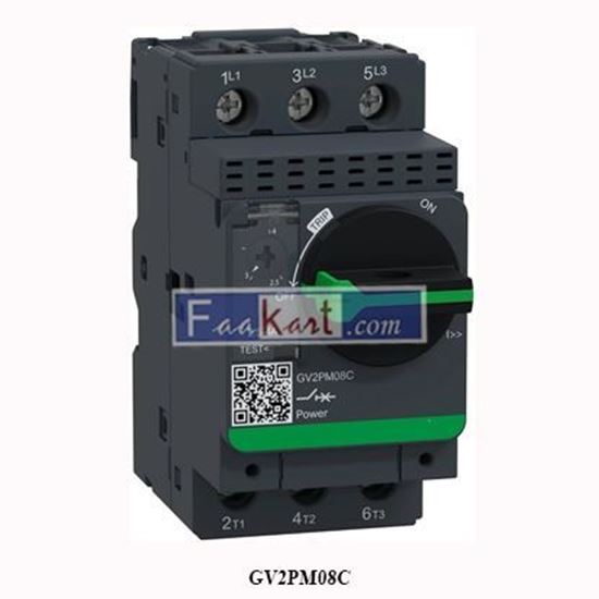 Picture of GV2PM08C SCHNEIDER Motor circuit breaker