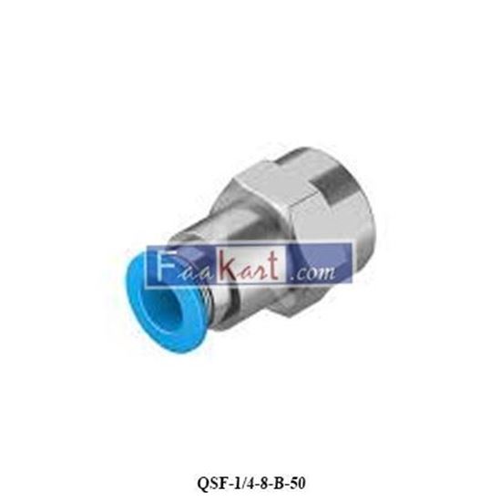 Picture of QSF-1/4-8-B-50 FESTO Quick Threaded Fitting 130713